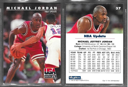 Skybox 1992 nba usa basketball - skybox,