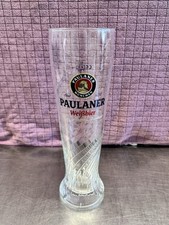 6 X Paulaner Glas mit Deckel