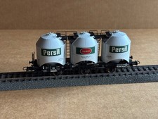 Roco H0 47321 - 3-achsiger Staubsilowagen Henkel/Persil der DB, NEU!