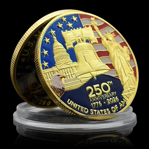 Medaille 250 jahre usa - jahre, /