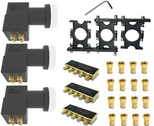 Antennen Set Multifeed 3x Quad