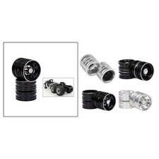 2Pcs RC Metall Hinterradfelgen