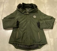 Felix Bühler Switzerland Winterjacke Dunkelgrün mit Webpelz XXL 44 46 XL