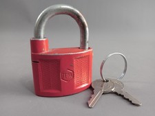 ALTES Vorhängeschloss TEWA 2x