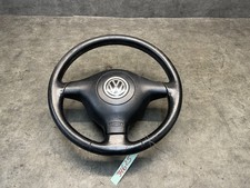 VW Golf 4 IV Lenkrad 3 Speichen Lederlenkrad #34625