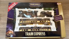 Toi-Toys Eisenbahnset Weihnachten | Train Express Set Deluxe| Komplett