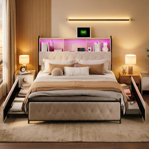 Polsterbett doppelbett - polsterbett,