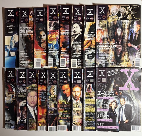 Files magazine lot - x-files,