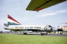 US Air Force 32 FIS F-102A 56-1032 bei RAF Waddington (1963) Foto