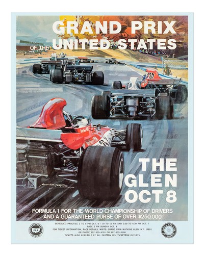 Grand prix rennsport wandkunst - rennsport,