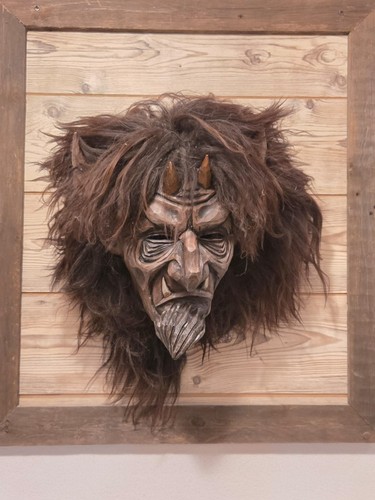 Krampusmaske perchtenmaske - krampusmaske,