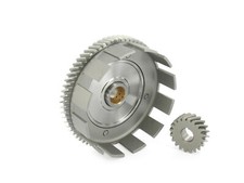 Set: Kupplungskorb + Antriebsritzel, 65/20 Zahn - Simson S51, S53, SR50, KR51/2 