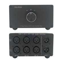 SOLUPEAK 3-Way XLR Stereo