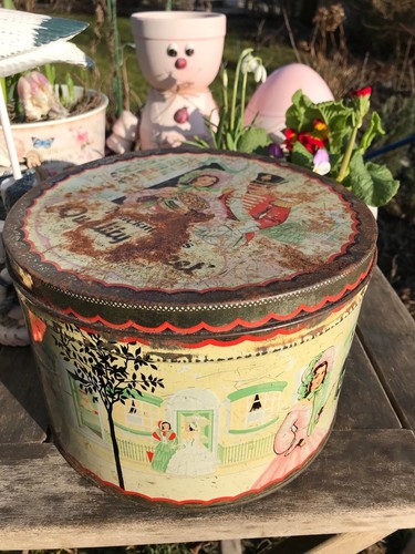 Vintage dose sammelstück - dose,