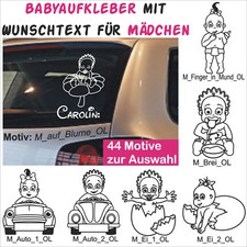 Babyaufkleber Auto Sticker