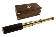 Fernrohr Antik-Stil Messing