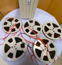 5 AGFA Langspiel Tonbänder