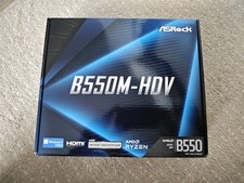 ASRock B550M-HDV AMD Socket AM4 Micro ATX Motherboard