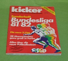 Kicker Sonderheft 1981/1982
