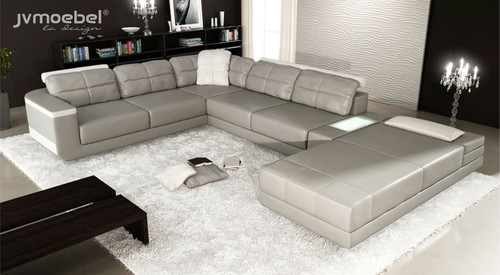 Wohnlandschaft ecksofa couch - wohnlandschaft,