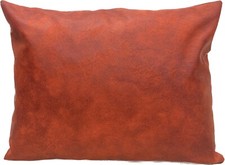 Dekokissen Sofakissen Kissen Kissen mit Inlett Lederlook Retro vintage 5 Farben