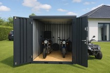 Container Garten Gerätehaus