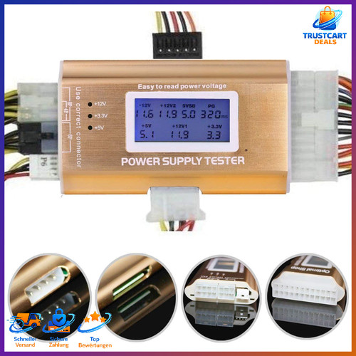 Netzteiltester lcd zoll - netzteiltester,