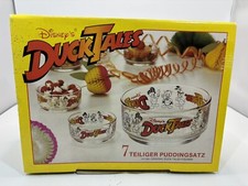 Disney Ducktales 7 teiliger Puddingsatz unbenutzt 