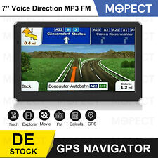 MOPECT 7'' LKW PKW GPS Navigationsgerät Auto Navi Wohnmobile POI Blitzer EU Kart