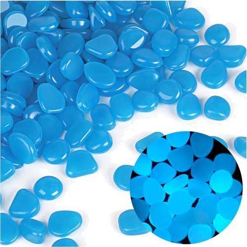 Leuchtsteine blau 400 stück - leuchtsteine,