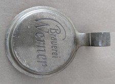 Zinndeckel Brauerei Werner