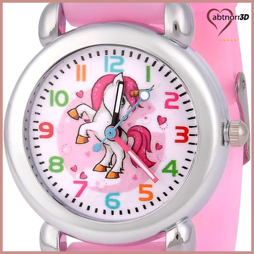 Kinderuhr analog cartoon - 3d,