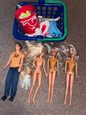 5 Barbie Puppen Ken Chelsea