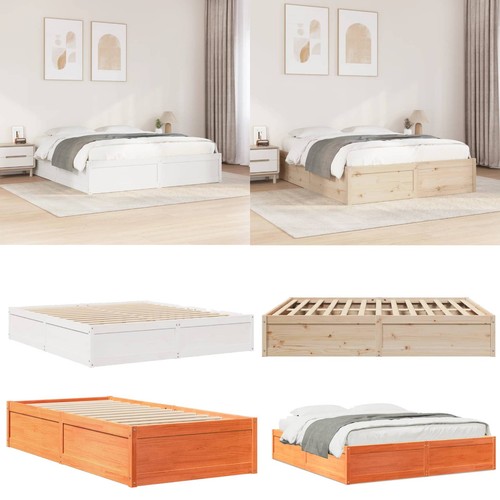 Bett massivholzbett - bett,