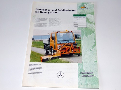 Mercedes benz unimog 100 - mercedes-benz,
