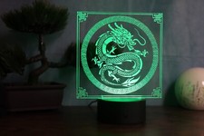 Drachen-Lampe im japanischen