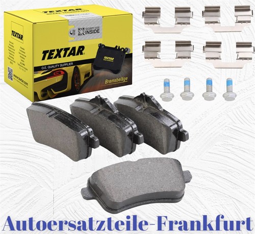 Textar bremsbeläge hinten - textar,
