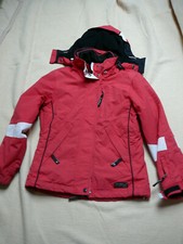 Killtec Technical Outdoor Kinder Jacke, Gr. 152, Kapuze Rot##