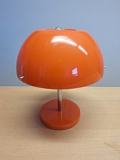 Tischlampe orange, 70er Jahre