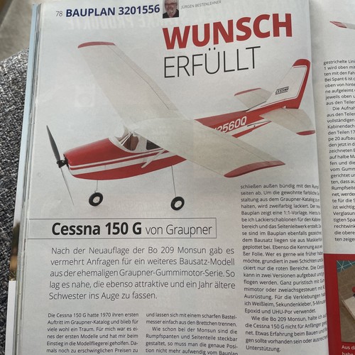 Bauplan für elektoflugzeug - für,