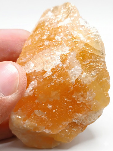 Orangencalcit rohstein - aa,