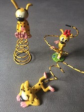 3 extrem seltene Marsupilami-Figuren aus Metall
