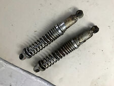 Bultaco Alpina 350 ein Paar Federbeine hinten Stoßdämpfer rear shocks