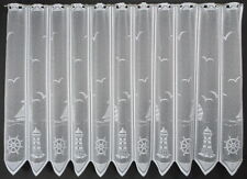 Scheibengardine Leuchtturm