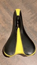 Rennradsattel, gebraucht, in gutem Zustand, schwarz gelb, länge 27 cm