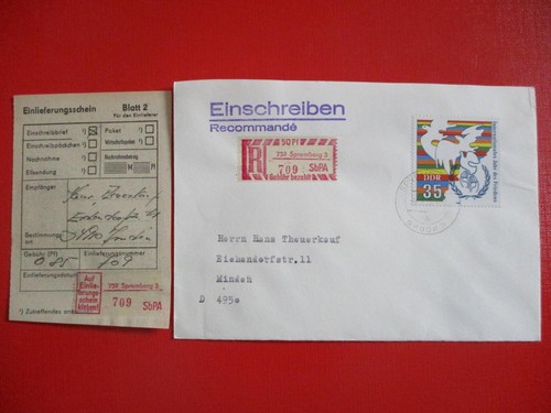 Ddr einschreibemarke - (#1304),