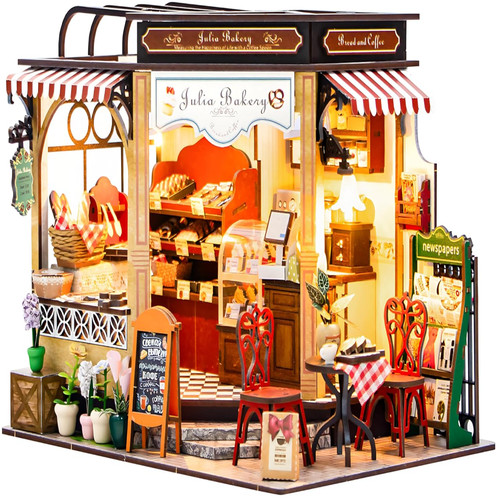 Diy puppenhaus holz puzzle - holz,