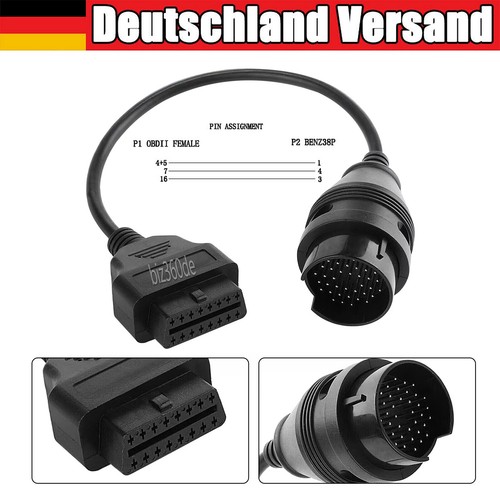 38pin obd1 16pin obd2 diagnose - obd1,