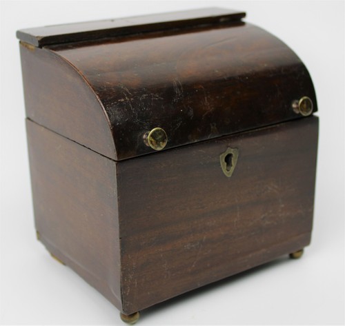 Antike mahagoni teeschatulle - antike,
