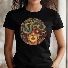 Frauen T-Shirt Medusa Motiv